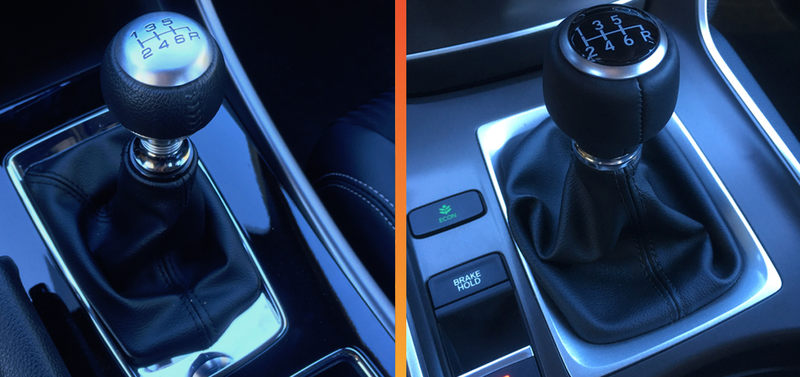 2017 car left, 2018 on the right.